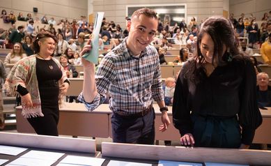 Tearing with Tradition: Aspiring Doctors Learn Where They Will Train on Match Day