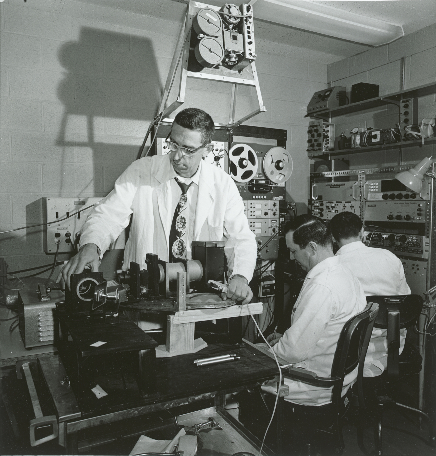 Robert Doty in Lab