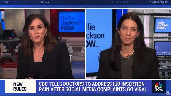 Hallie Jackson discusses the Contraceptive Guidelines updates with Dr. Natalie Azar
