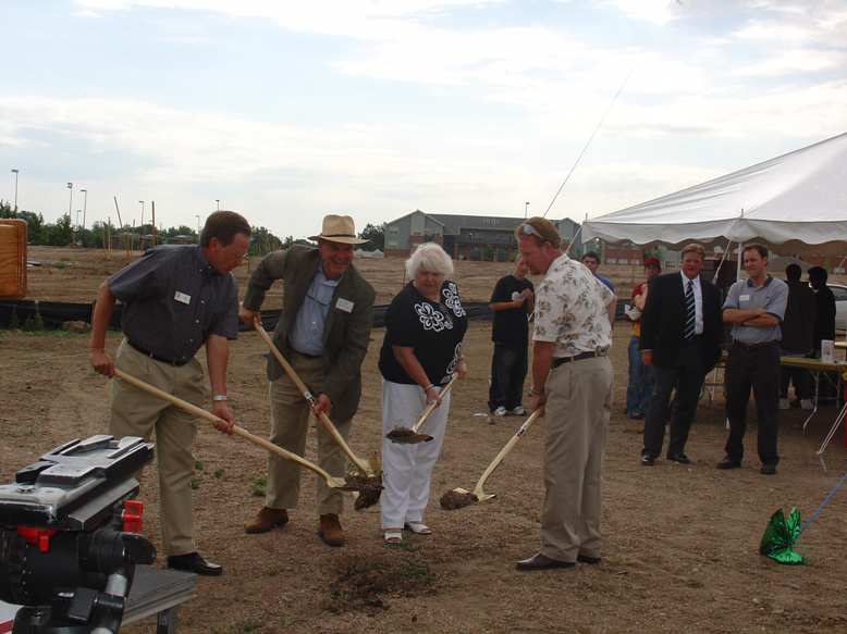 Lowry Groundbreaking in 2006.