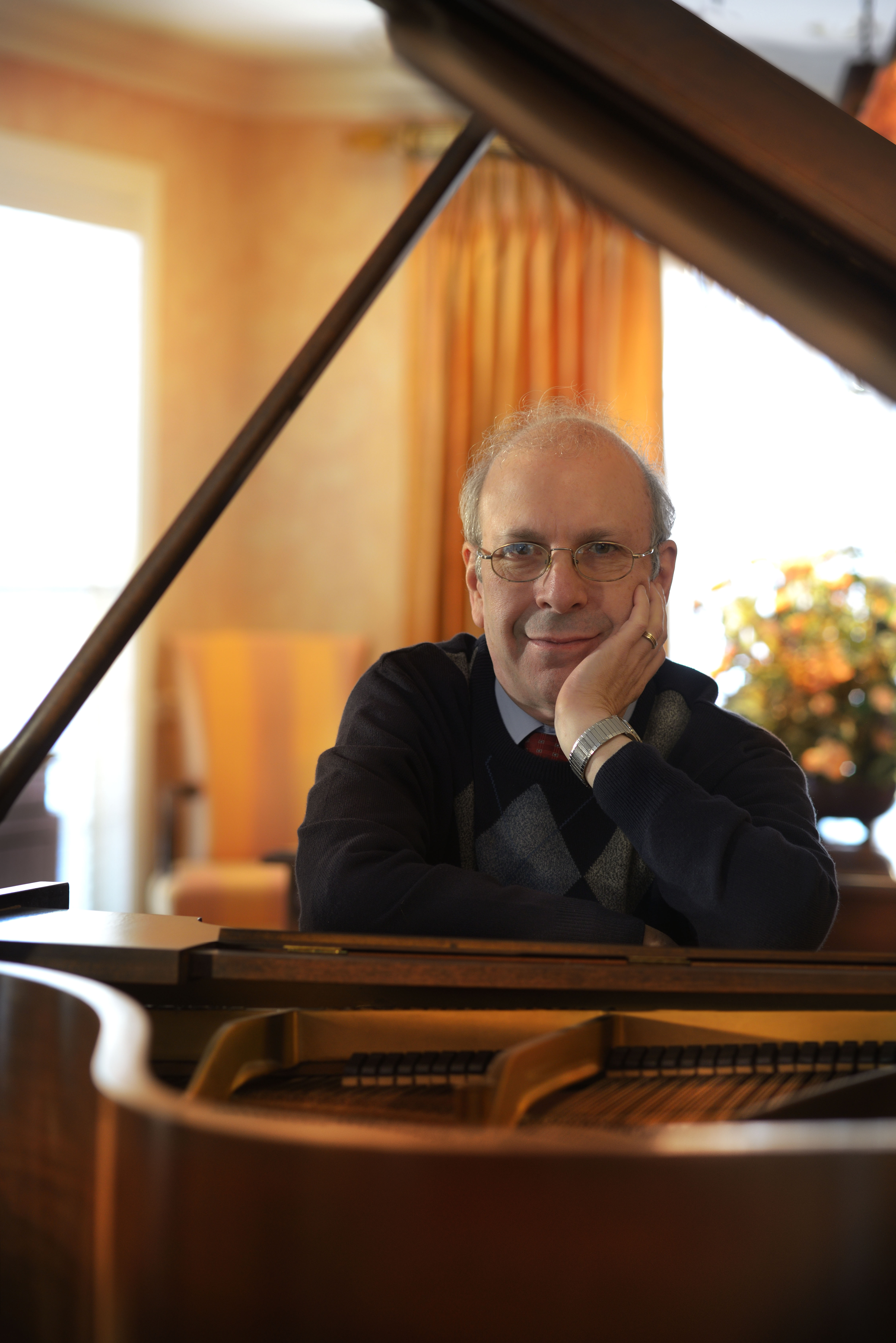 Mark Taubman at a piano