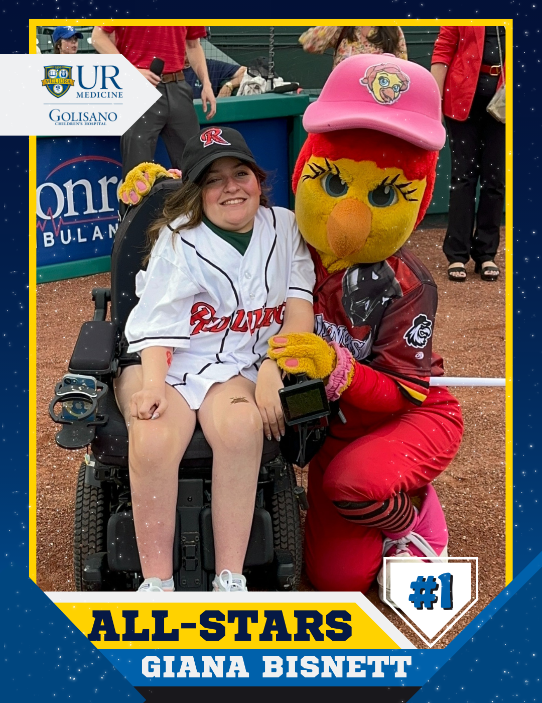 giana bisnett baseball card