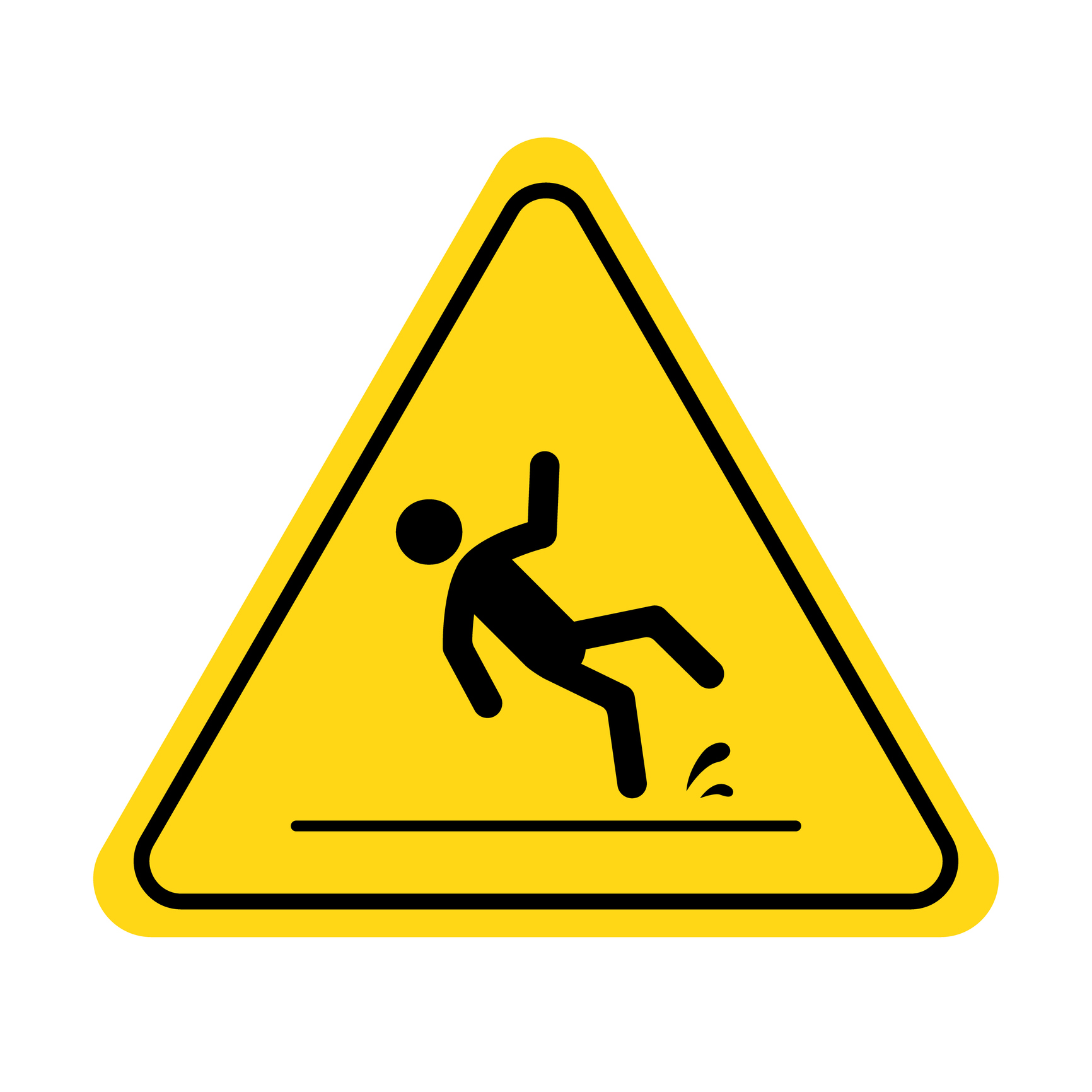 falls prevention fall icon