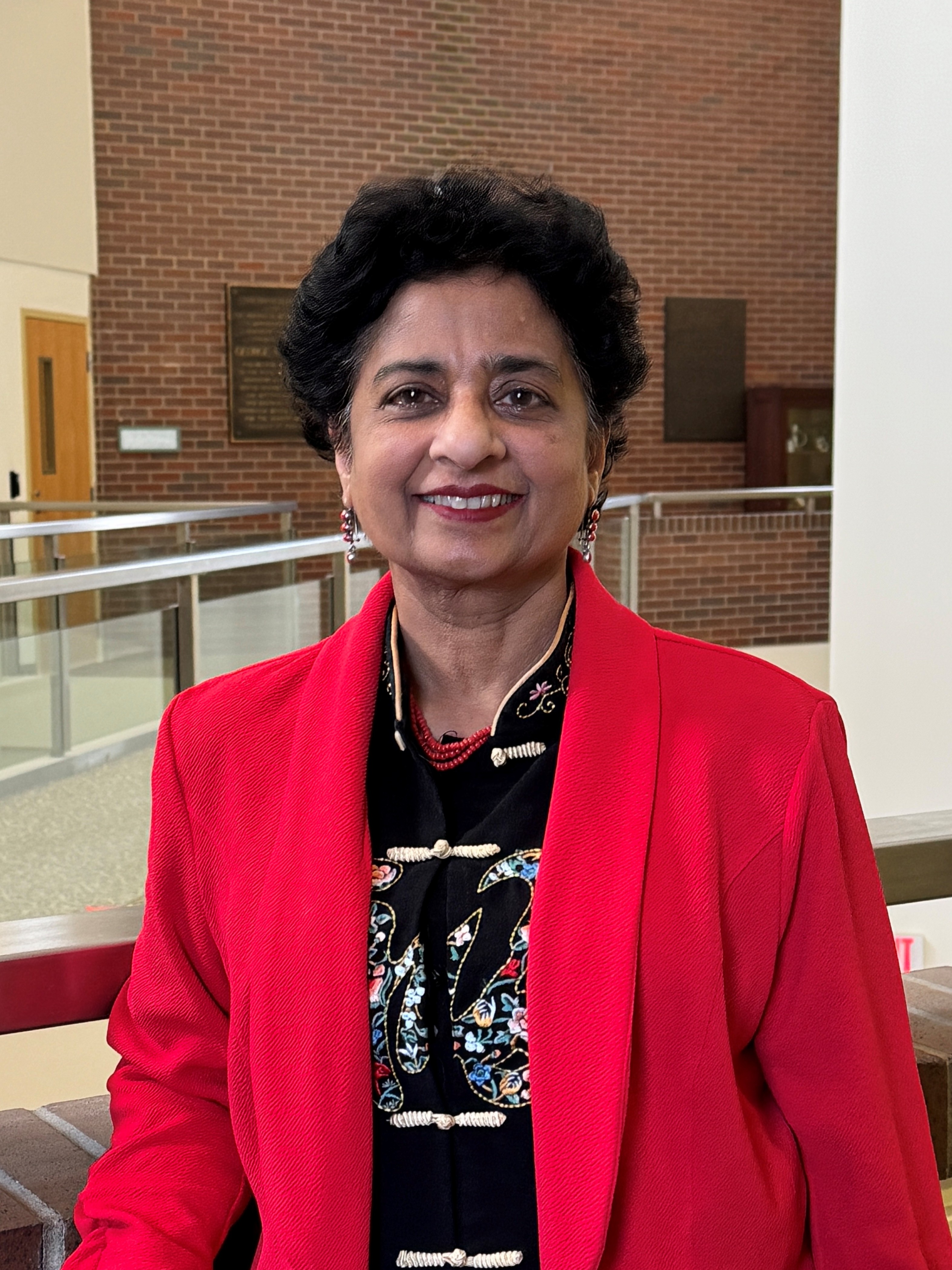 a portrait of Dr. Sangeeta Gajendra