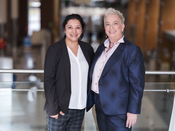 Karen Mustian and Supriya Mohile 1