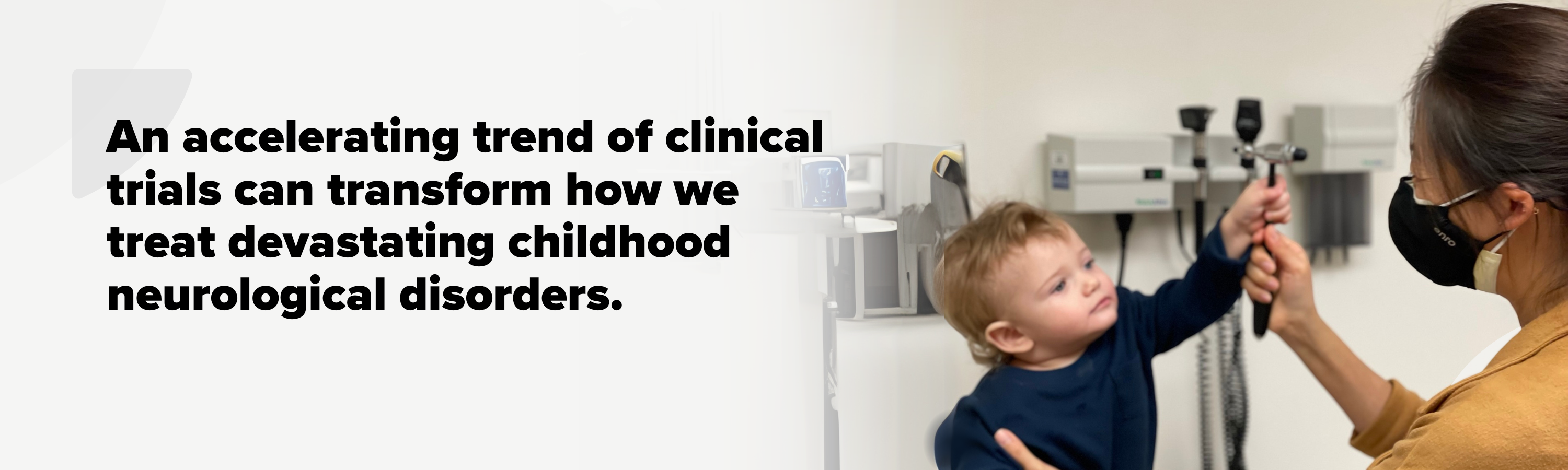 Child and doctor interact at doctor's office.