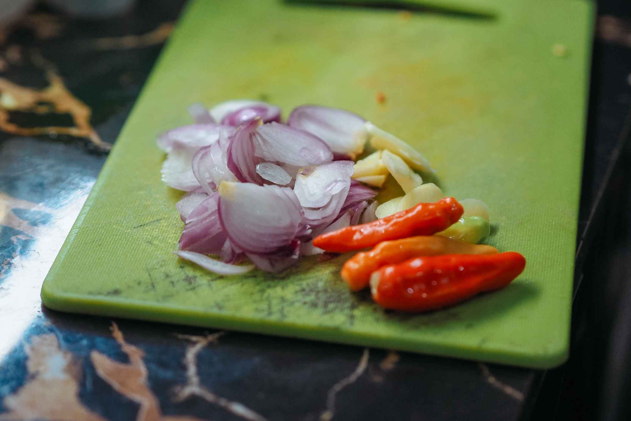 plastic cutting board