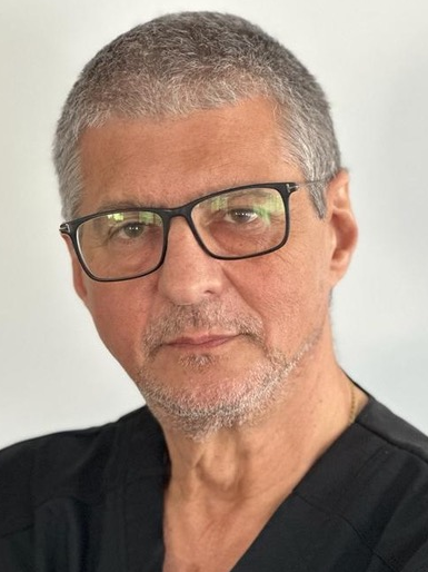 A portrait of Dr. Rafael Benoliel.