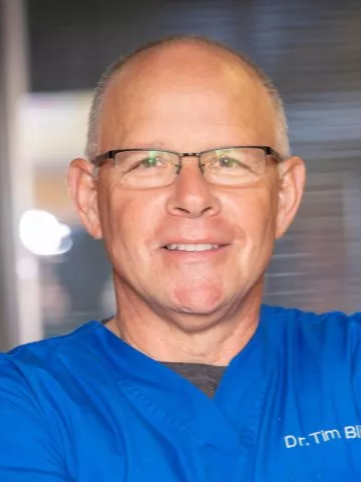 a portrait of Dr. Timothy Blieden.
