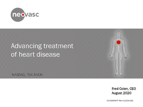 August 2020 Presentation