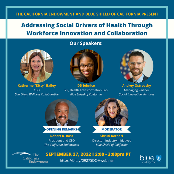 Addressing Social Drivers of Health Through Workforce Innovation and Collaboration