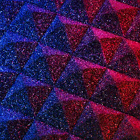 A close up illustration of soundproofing material, showing a grid-like pattern of pyramidal shapes.