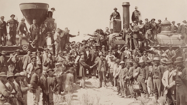 They  built the railroad. But they were left out of the American story.