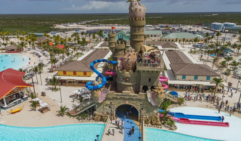 Celebration Key Welcomes Grand Bahama Locals and Leaders for Special Preview as Carnival Vista Sets Sail for Inaugural Visit (Image at LateCruiseNews.com - July 2025)