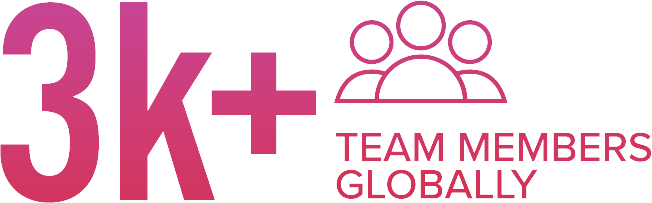 3k+ plus team members globally