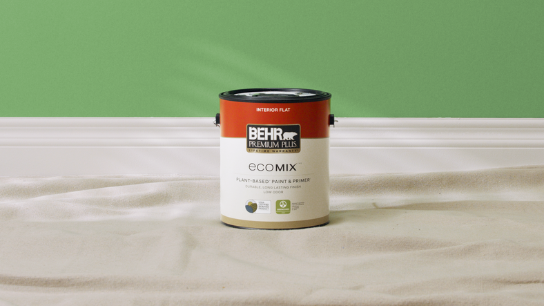 Behr Paint Company Launches BEHR PREMIUM PLUS® ECOMIX™ Plant-Based* Paint & Primer