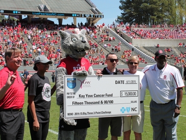 Celebrating Three Years of Harnessing the Power of Rivalry for Good in BCBSNC’s Big Three 3-Point Challenge