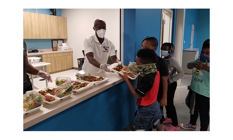 NCCU Athletics, Durham Bulls, Blue Cross NC Team Up to Deliver over 2,000 Meals to Boys & Girls Clubs NCCU Athletics, Durham Bulls, Blue Cross NC Team Up to Deliver over 2,000 Meals to Boys & Girls Clubs