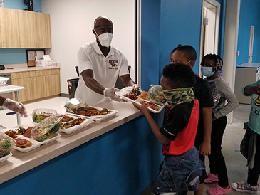 NCCU Athletics, Durham Bulls, Blue Cross NC Team Up to Deliver over 2,000 Meals to Boys & Girls Clubs NCCU Athletics, Durham Bulls, Blue Cross NC Team Up to Deliver over 2,000 Meals to Boys & Girls Clubs