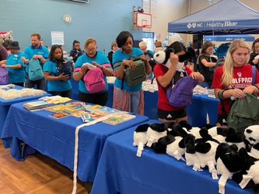 Over 700 “Comfort Cases” Packed for North Carolina Children in Foster Care to be Donated