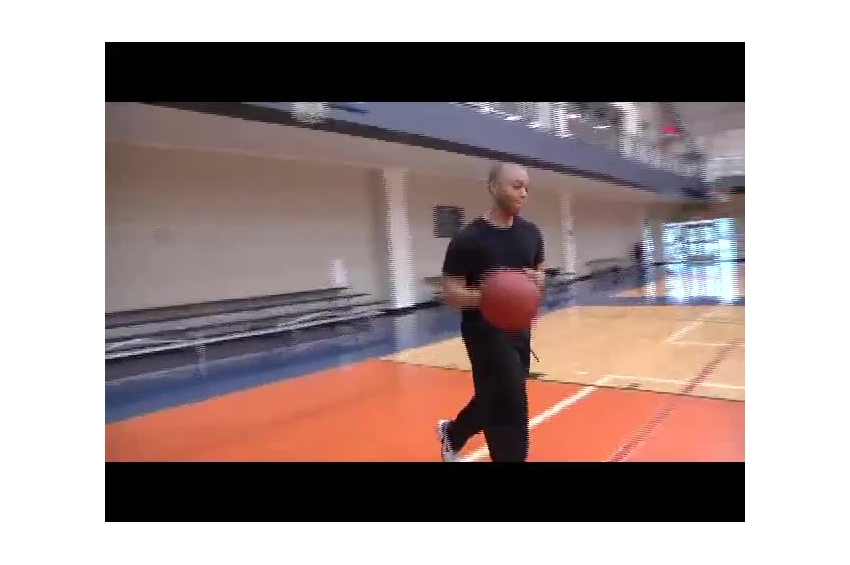 Video Shooting hoops QT American Heart Association