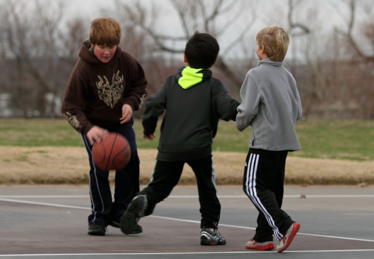 Basketball game - boys