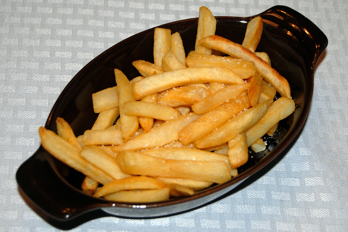 Photo French Fries with salt American Heart Association