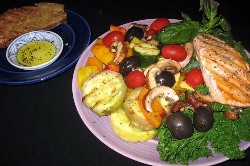 Photo | Mediterranean Diet dinner - 2 | American Heart Association