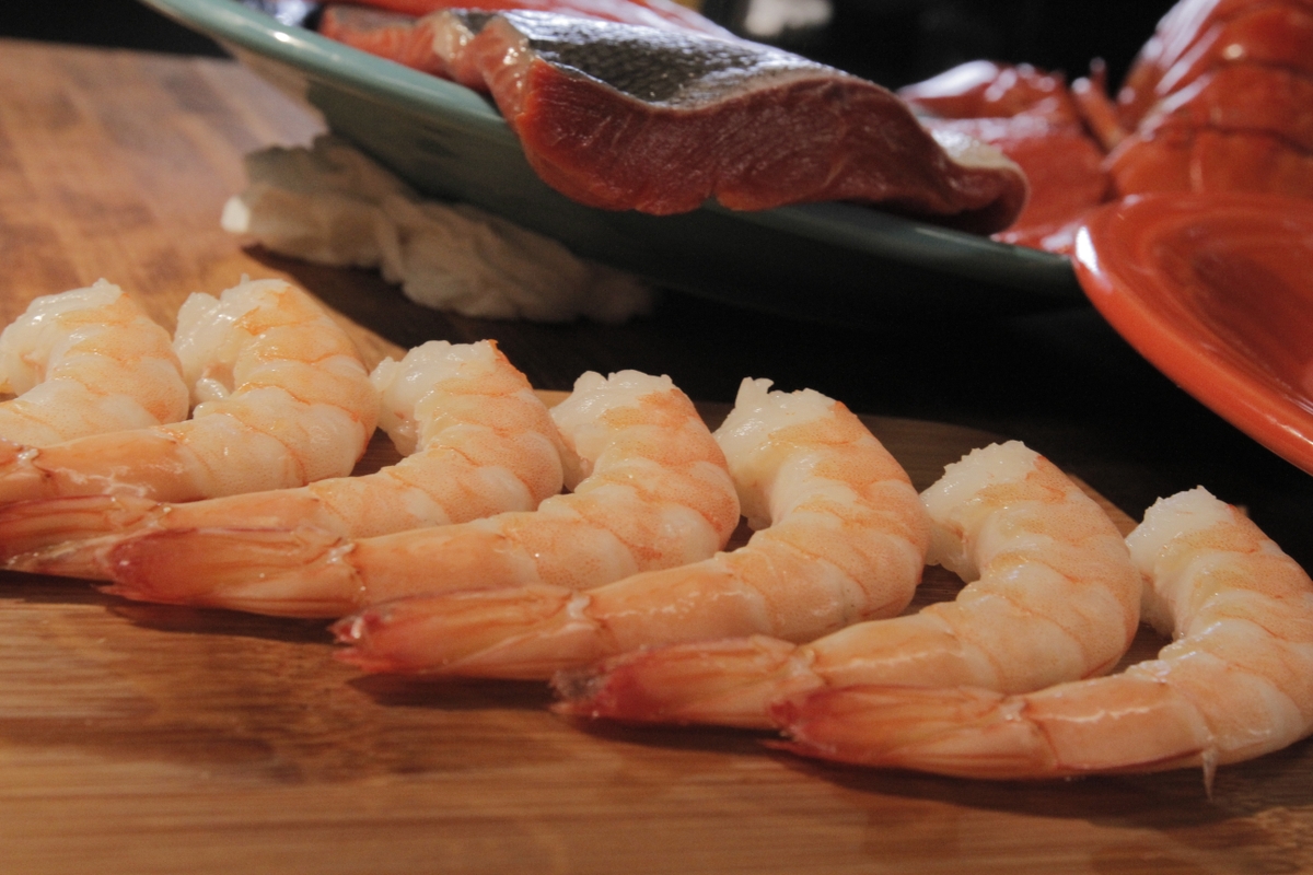 Photo Shrimp raw American Heart Association