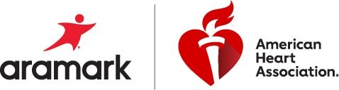 AHA, Aramark joint logo