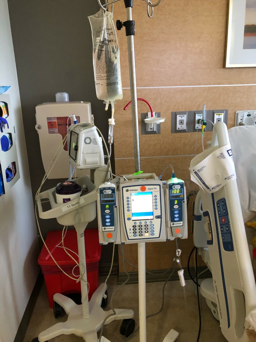 Photo Hospital monitors American Heart Association