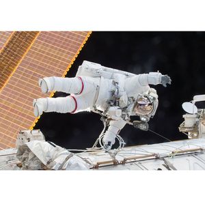 Astronaut Scott Kelly on a Spacewalk