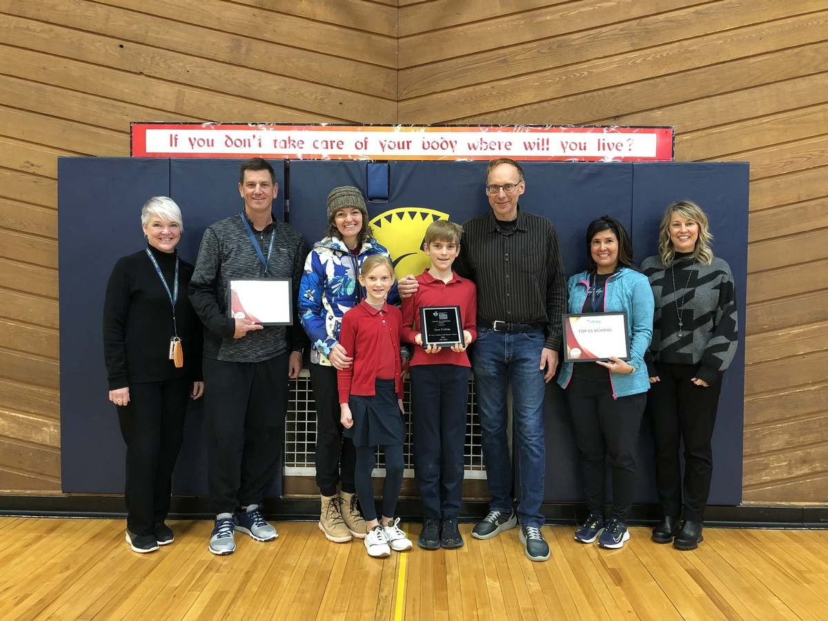 St. Paul student recognized as top Kids Heart Challenge fundraiser in