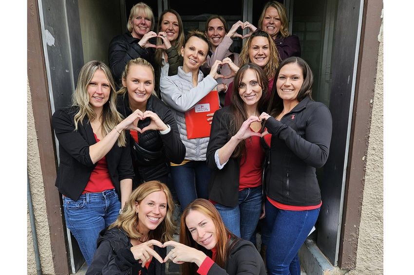 Photo Fairbanks Go Red for Women ELT American Heart Association