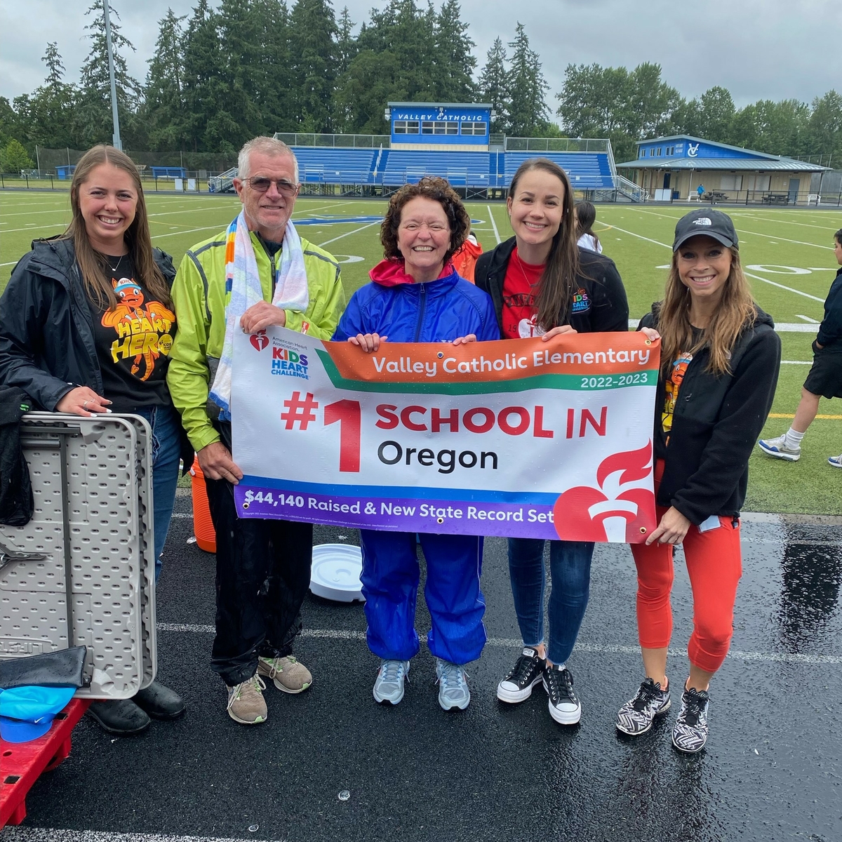 New Oregon State Record Set Again American Heart Association