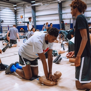 National Basketball Players Association’s TOP 100 Camp players join the Nation of Lifesavers