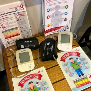Blood Pressure Monitoring Resources at YMCA in Charleston