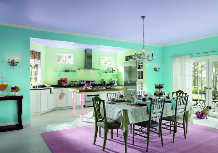 BEHR Paints Tea Party