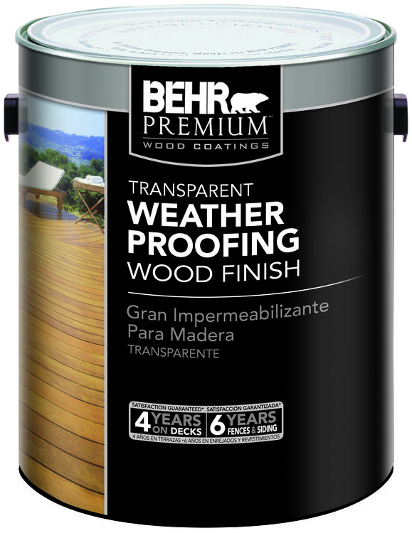 Behr Reformulates Weatherproofing Wood Stains And Finishes To Offer