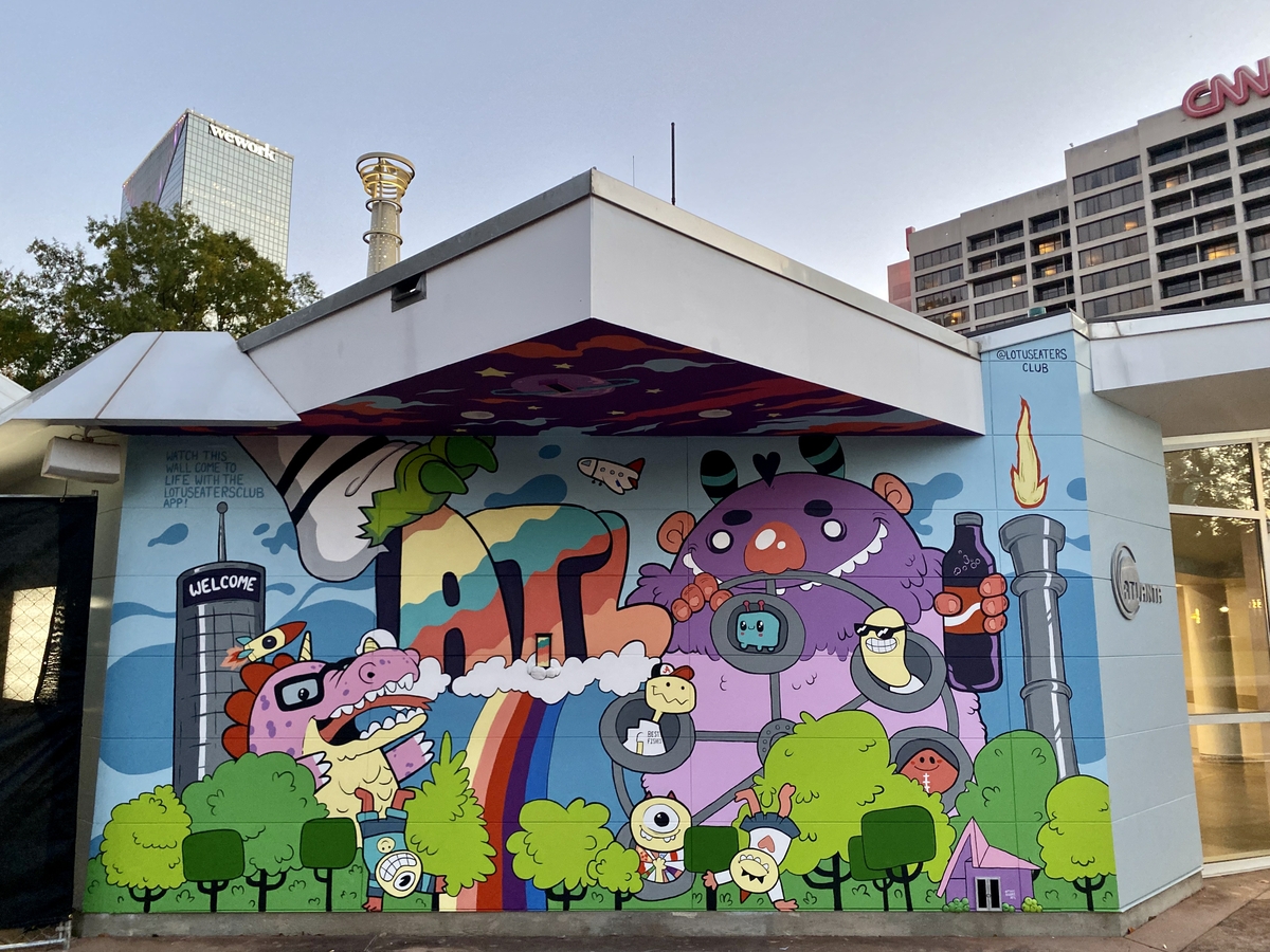 Acvb Visitor Information Center Welcomes Interactive Mural