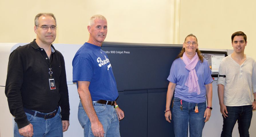 Compu-mail team with Xerox Rialto