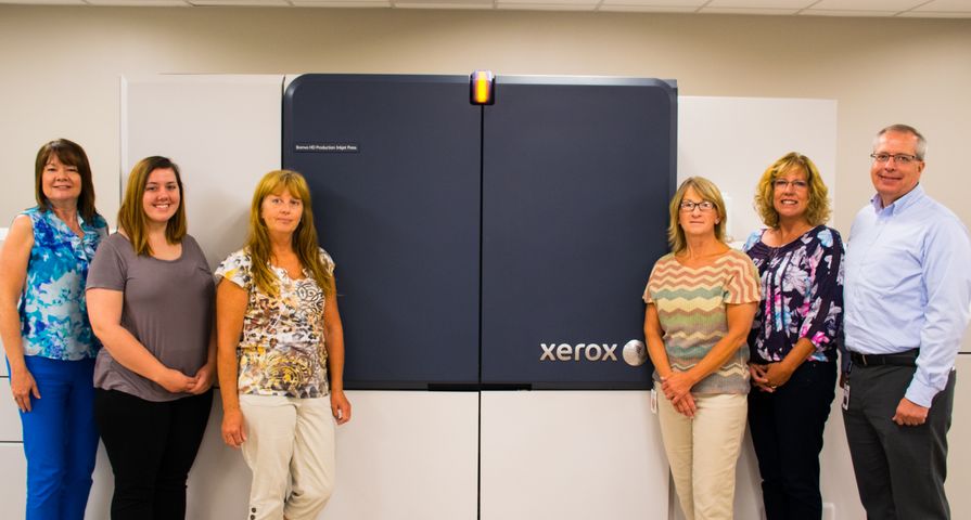 Pekin and their new Xerox Brenva HD Inkjet Press Pekin and their new Xerox Brenva HD Inkjet Press
