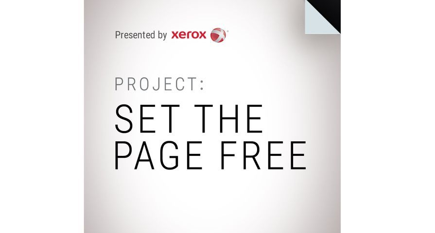 Xerox and World-Renowned Authors Set the Page Free in Collaborative Book Project