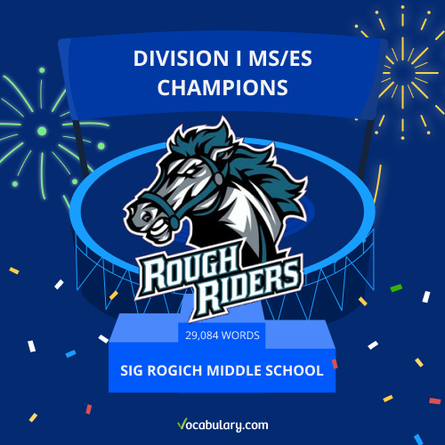 Fall 2023 Vocabulary Victors Announcements