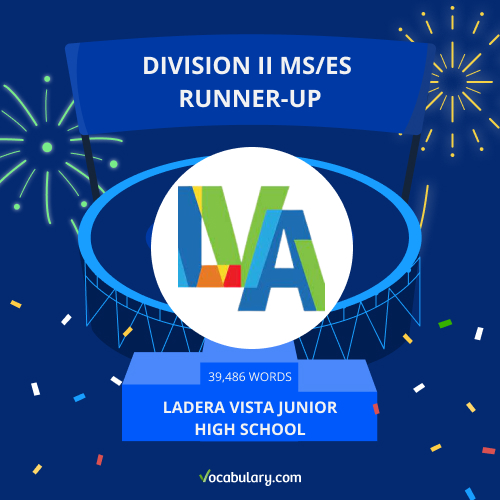 Fall 2023 Vocabulary Victors Announcements