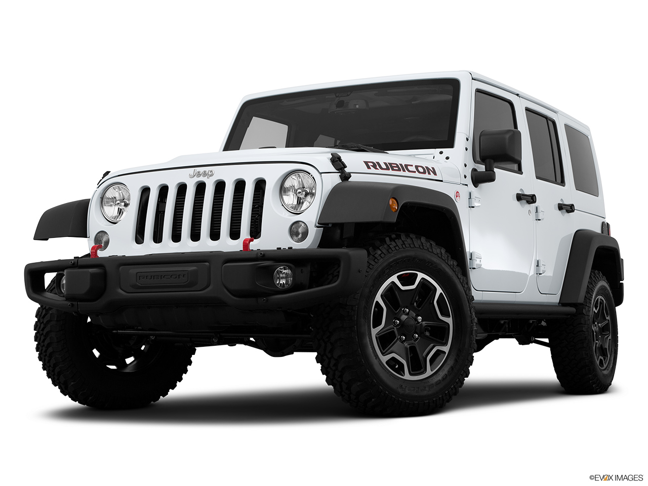 2015 Jeep Wrangler Unlimited 4WD 4 Door Rubicon Hard Rock - Front angle  view, low