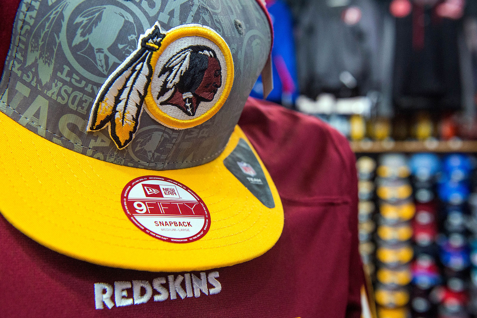 Amazon pulls Washington Redskins merchandise from site as calls to change team name escalate