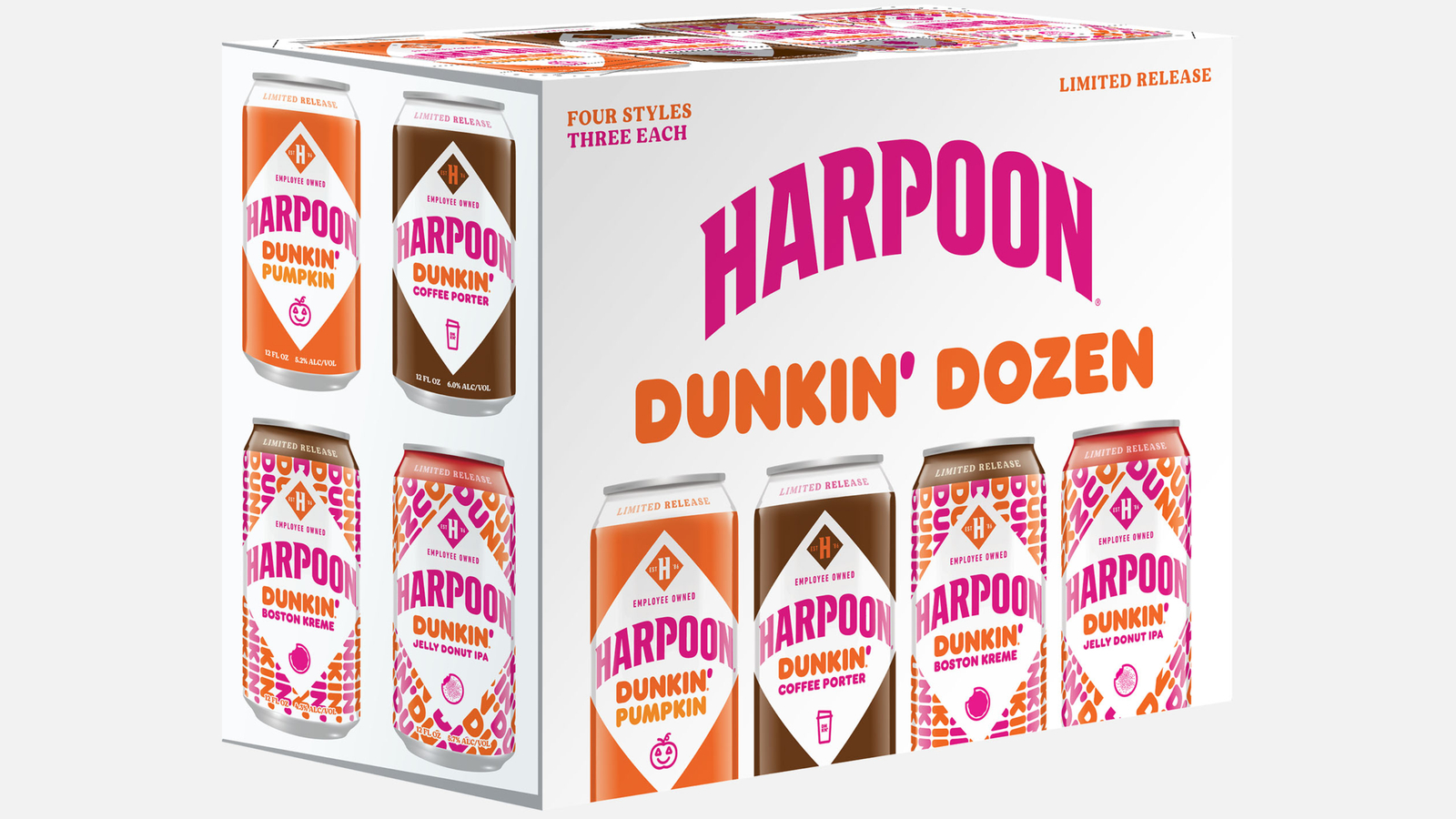 In the most Boston thing ever, Dunkin and Harpoon are making doughnut-infused beer