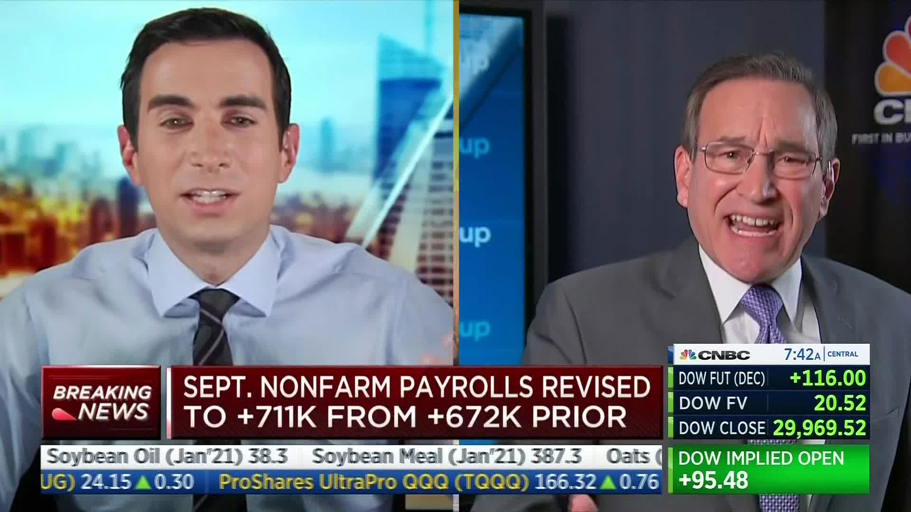 CNBC’s Rick Santelli starts shouting match on air over Covid-19 restrictions