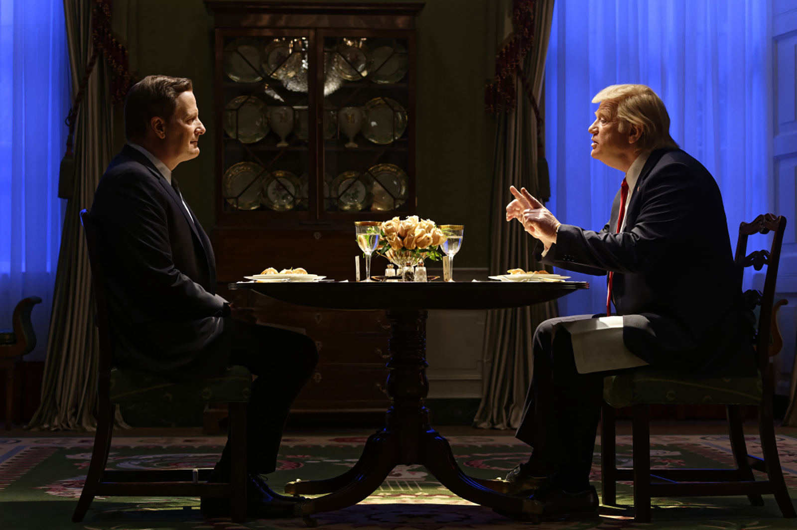 Jeff Daniels would have played Trump in 'The Comey Rule' but he's glad Brendan Gleeson did